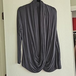 Drape front open top